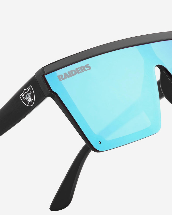 Las Vegas Raiders Square Flat Top Sunglasses FOCO - FOCO.com