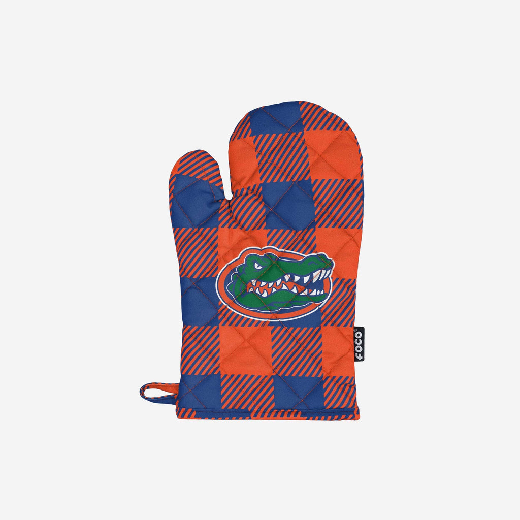 Florida Gators Plaid Oven Mitt FOCO - FOCO.com