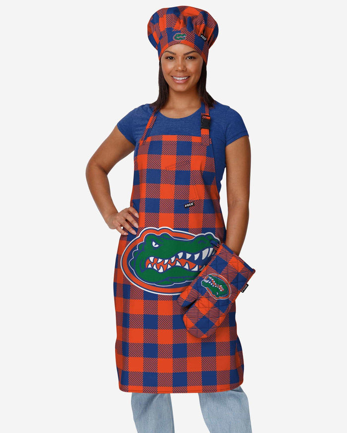 Florida Gators Plaid Oven Mitt FOCO - FOCO.com