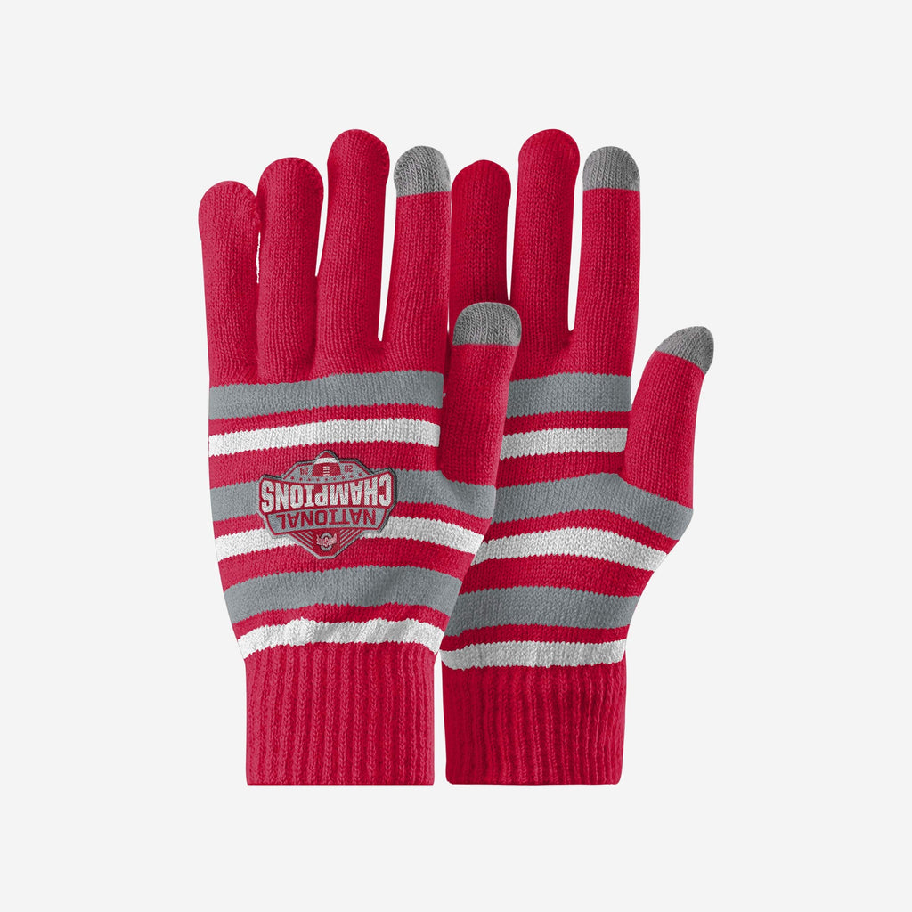 Ohio State Buckeyes 2024 Football National Champions Stretch Glove FOCO - FOCO.com