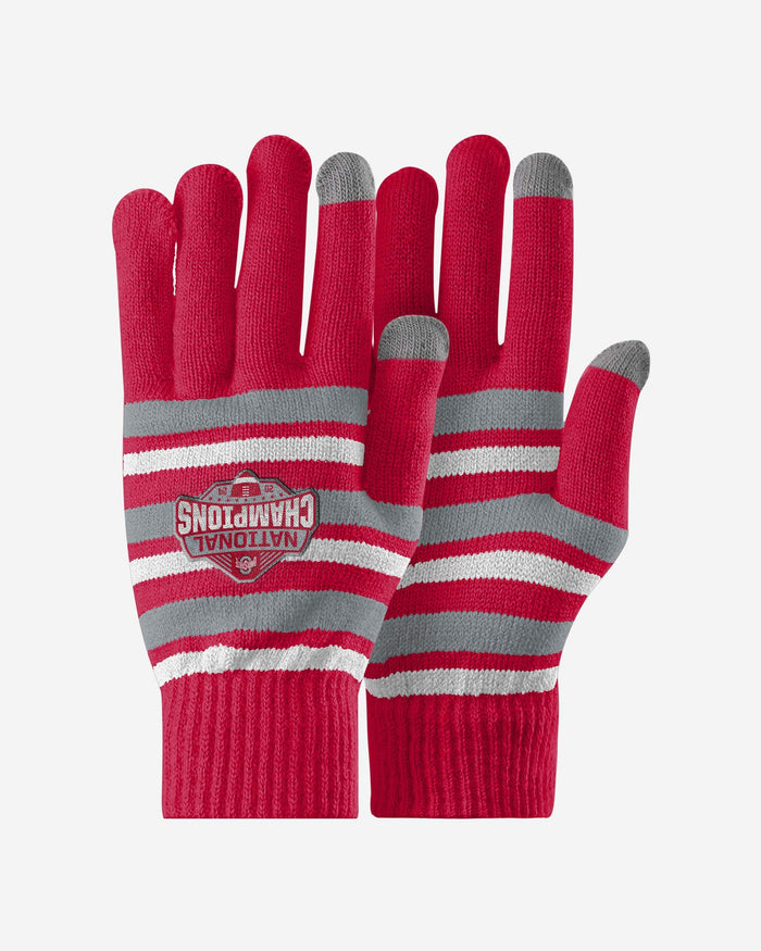 Ohio State Buckeyes 2024 Football National Champions Stretch Glove FOCO - FOCO.com