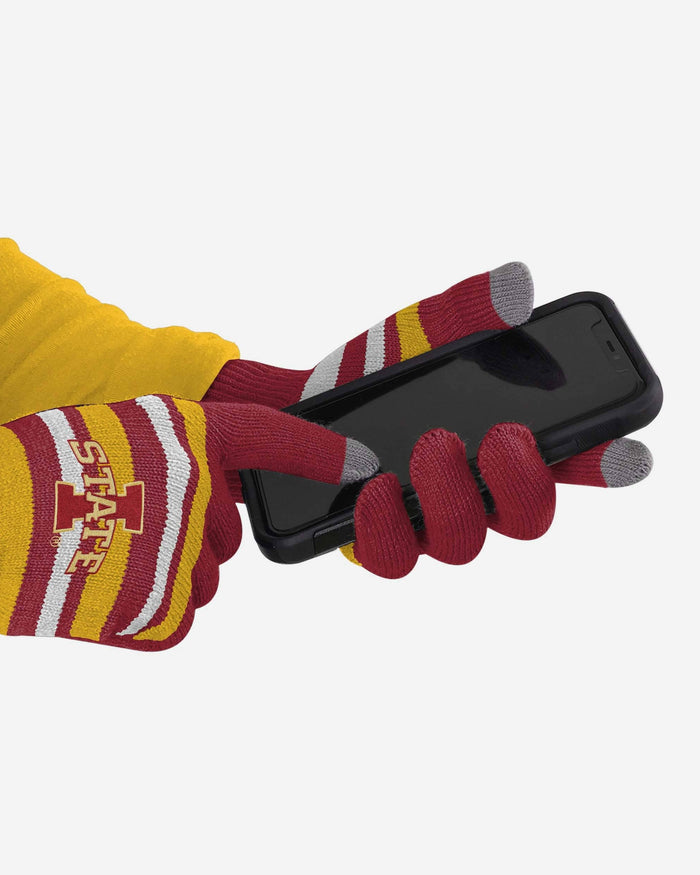 Iowa State Cylones Stretch Gloves FOCO - FOCO.com