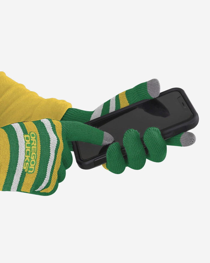 Oregon Ducks Stretch Gloves