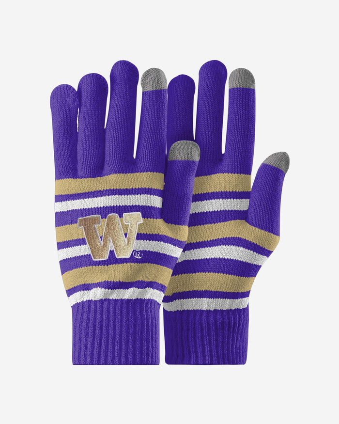Washington Huskies Stretch Gloves