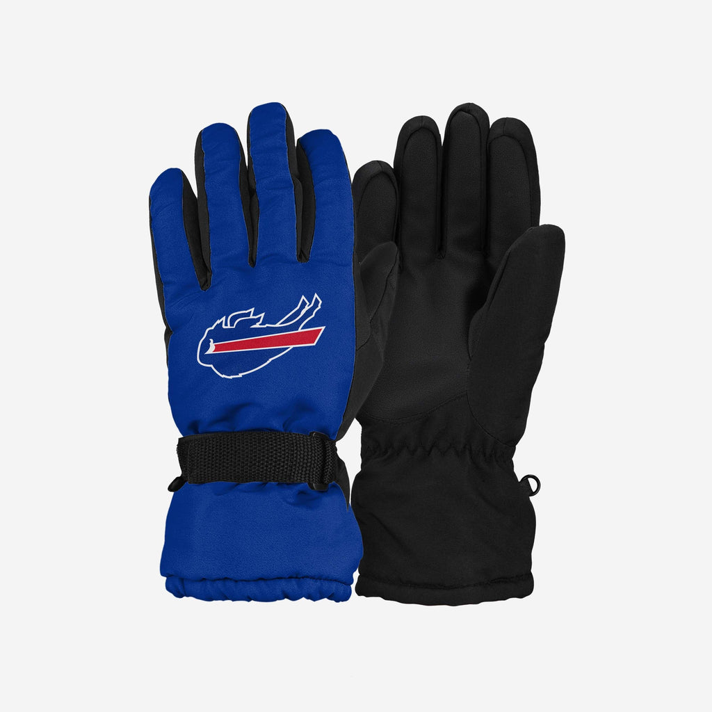 Buffalo Bills Big Logo Insulated Gloves FOCO S/M - FOCO.com