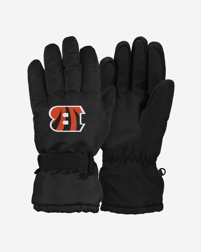 Cincinnati Bengals Big Logo Insulated Gloves FOCO S/M - FOCO.com