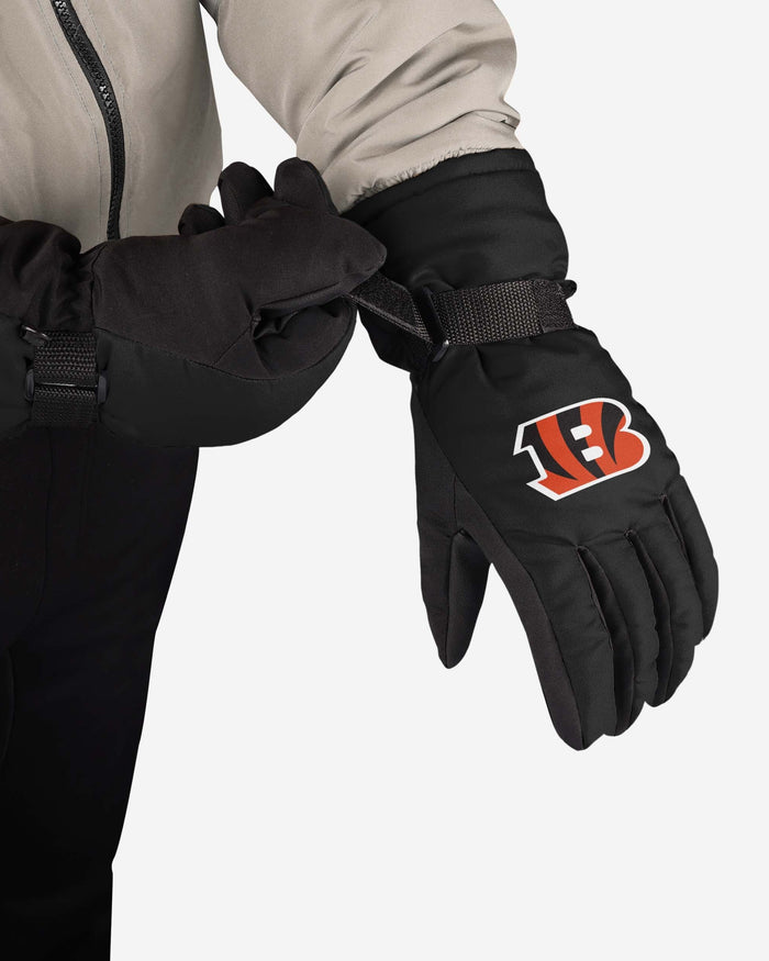 Cincinnati Bengals Big Logo Insulated Gloves FOCO - FOCO.com