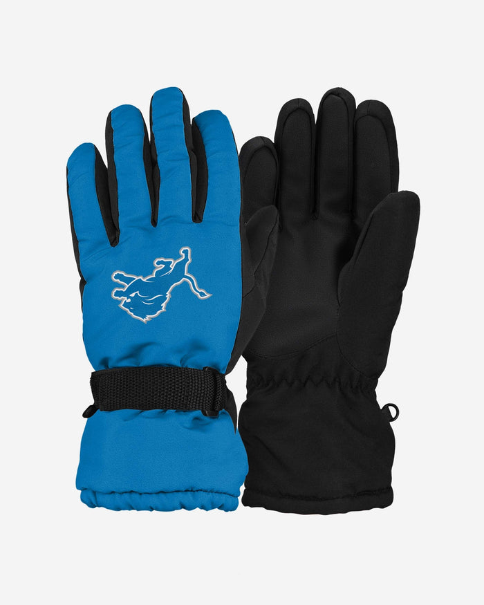 Detroit Lions Big Logo Insulated Gloves FOCO S/M - FOCO.com