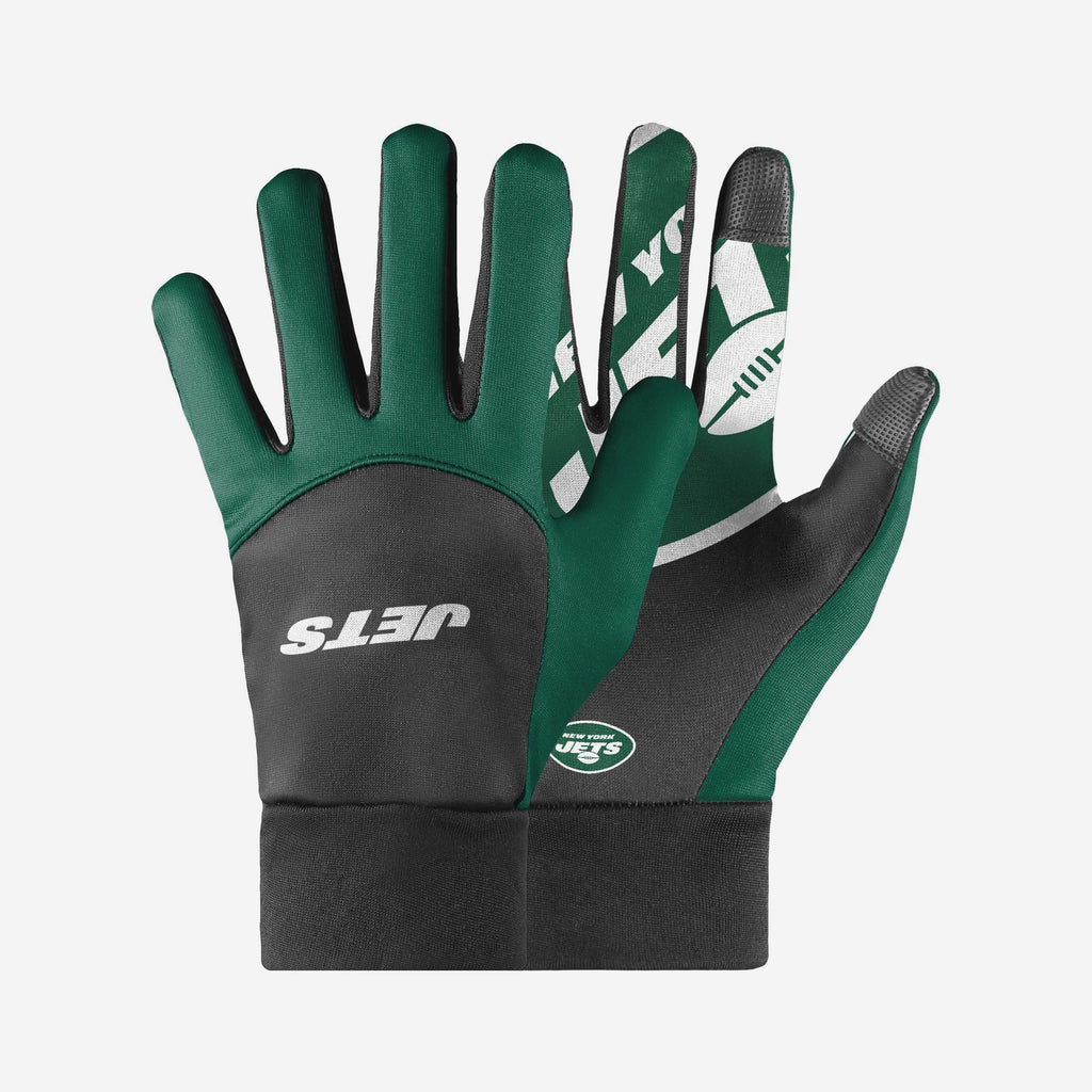 New York Jets Palm Logo Texting Gloves