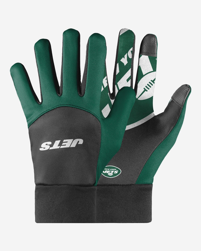 New York Jets Palm Logo Texting Gloves