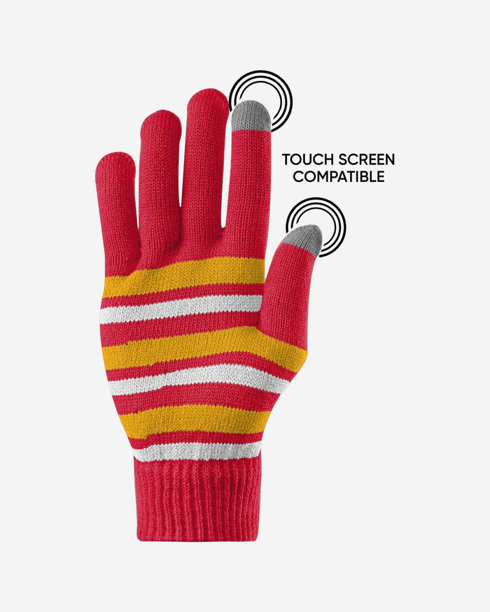 Kansas City Chiefs Stretch Gloves FOCO - FOCO.com