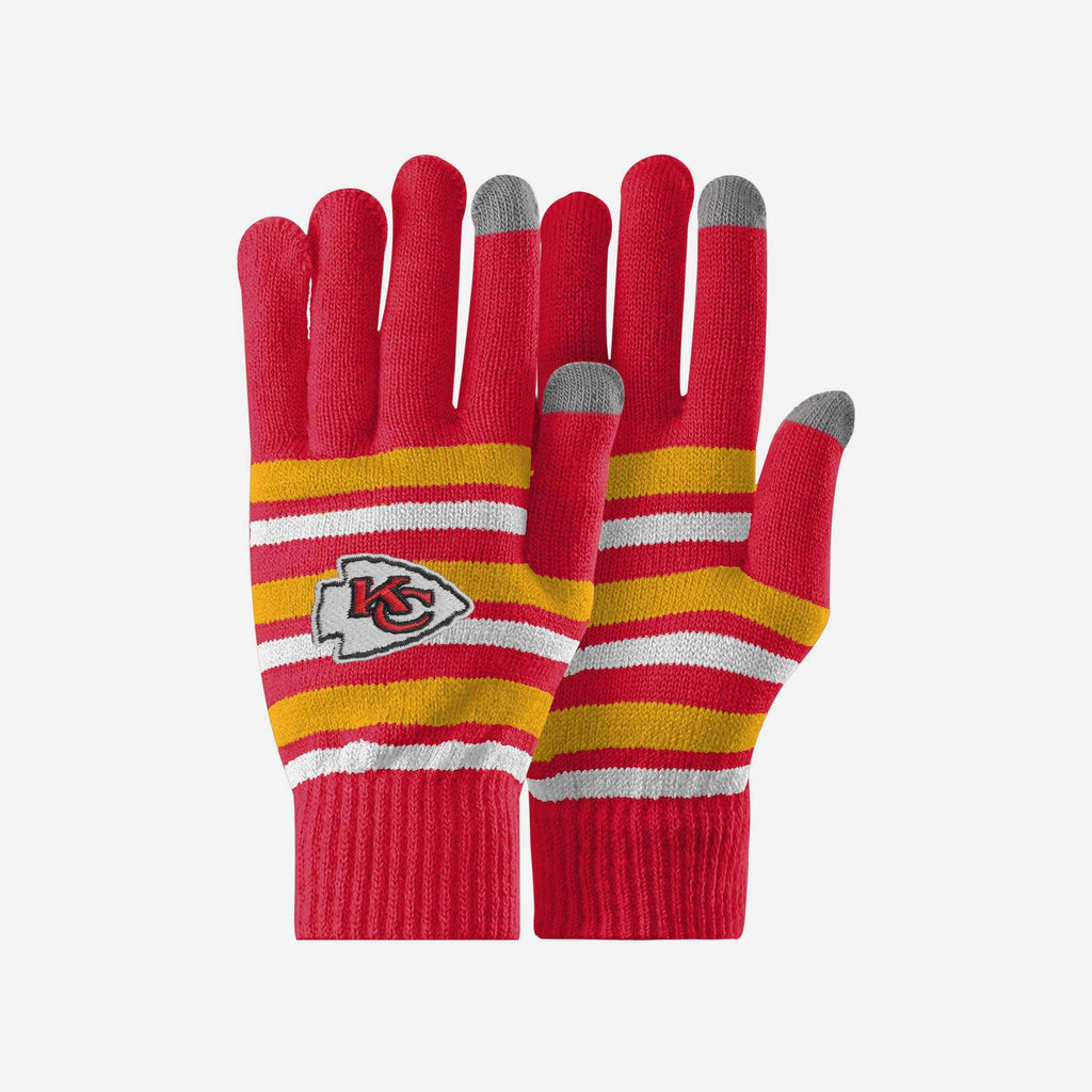 Kansas City Chiefs Stretch Gloves FOCO - FOCO.com