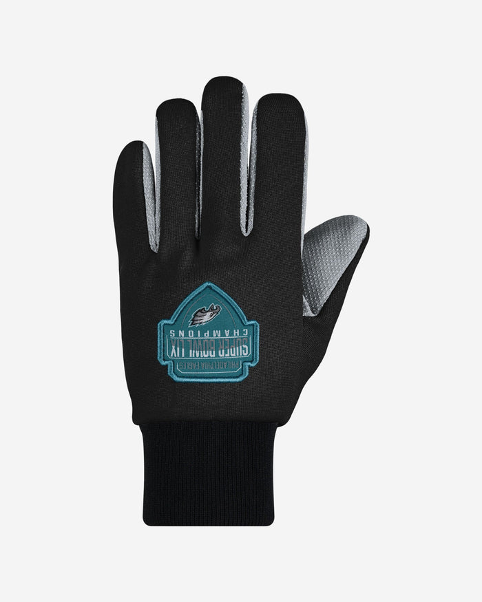 Philadelphia Eagles Super Bowl LIX Champions Colored Palm Utility Glove FOCO - FOCO.com