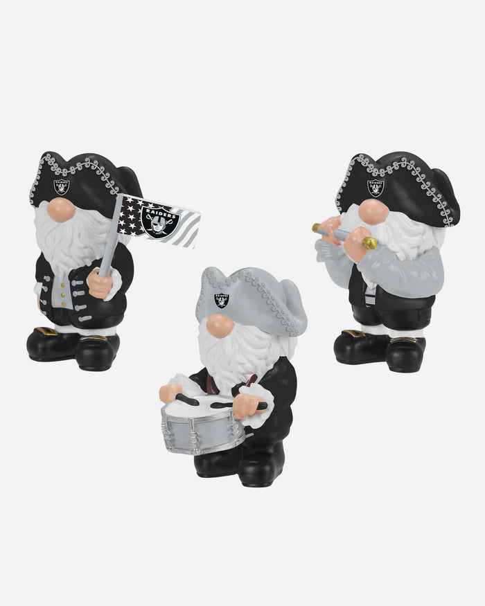 Las Vegas Raiders 3 Pack Americana Mini Gnome Set FOCO - FOCO.com