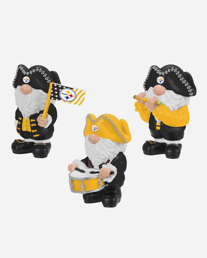 Pittsburgh Steelers 3 Pack Americana Mini Gnome Set FOCO - FOCO.com