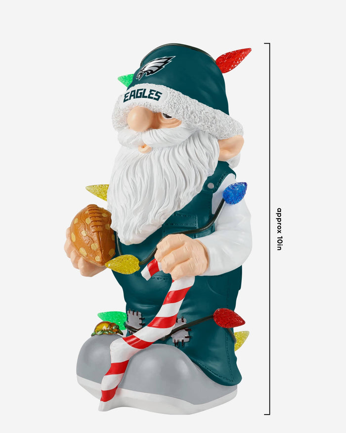 Philadelphia Eagles Light Up Holiday Gnome FOCO - FOCO.com