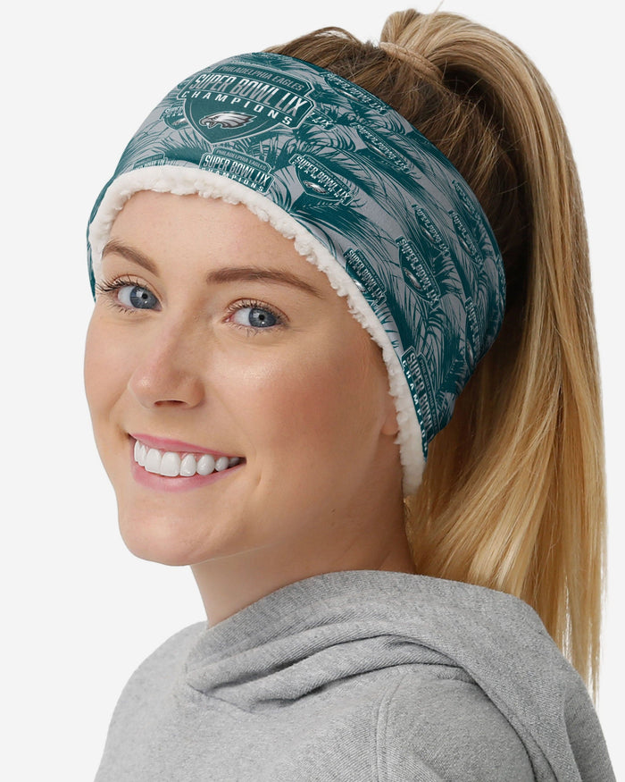 Philadelphia Eagles Super Bowl LIX Champions Womens Head Start Headband FOCO - FOCO.com