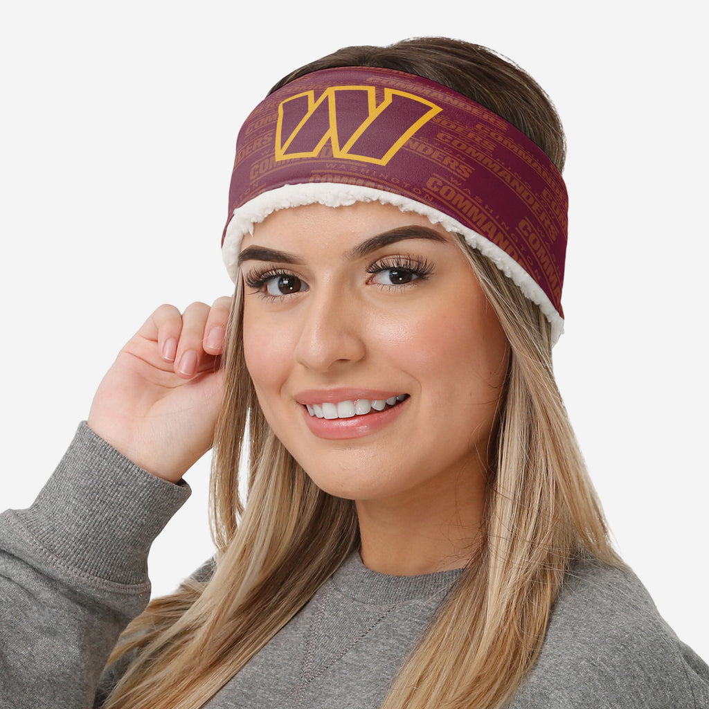 Washington Commanders Womens Head Start Headband FOCO - FOCO.com