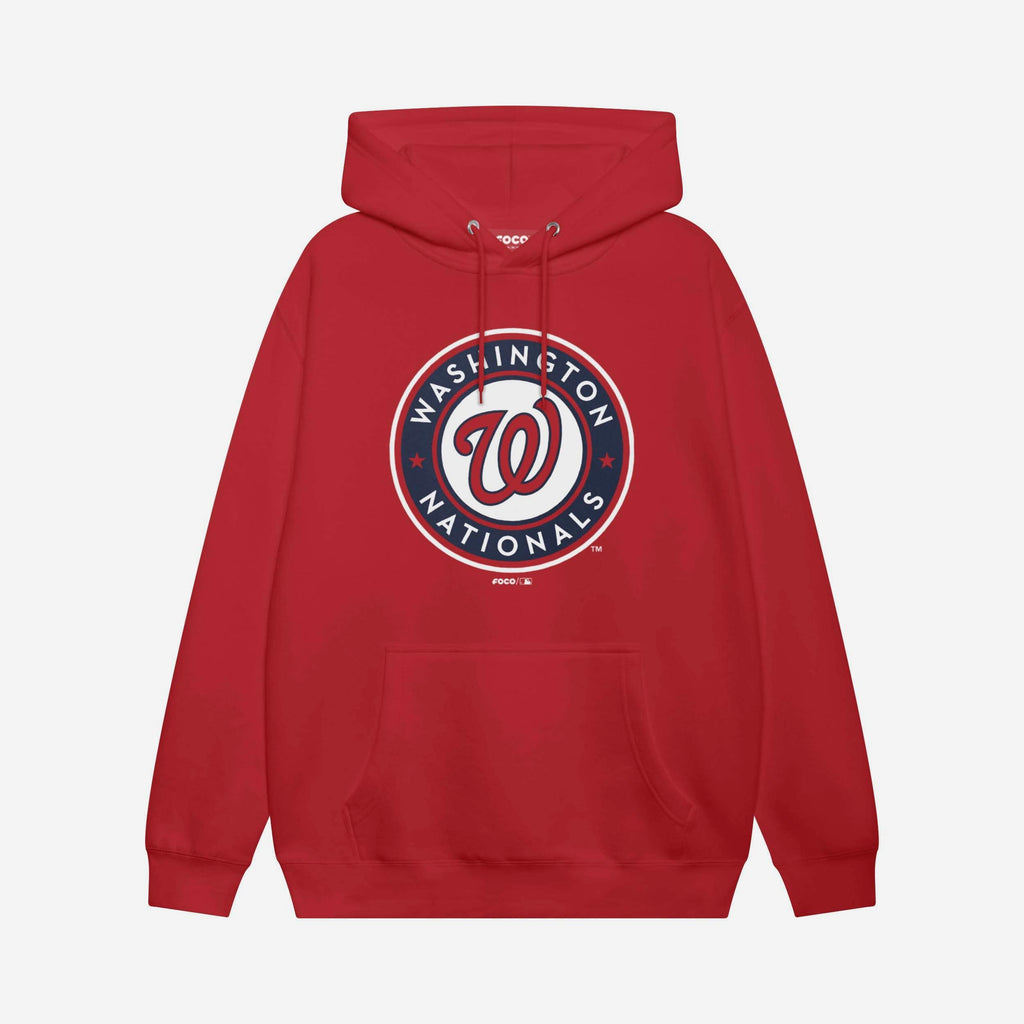 Washington Nationals Home Alternate Logo Hoodie FOCO Red S - FOCO.com