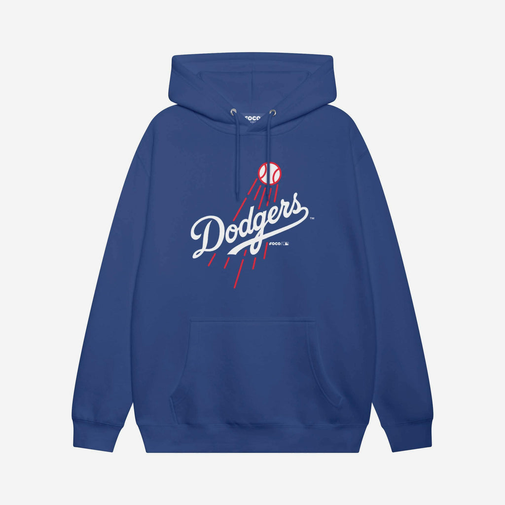 Los Angeles Dodgers Alternate Logo Hoodie FOCO True Royal S - FOCO.com