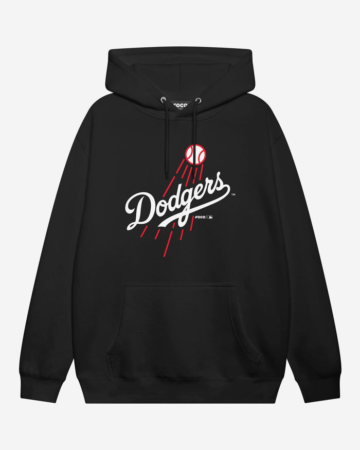 Los Angeles Dodgers Alternate Logo Hoodie FOCO Black S - FOCO.com