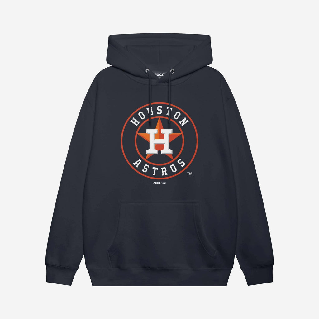 Houston Astros Alternate Logo Hoodie FOCO Navy S - FOCO.com