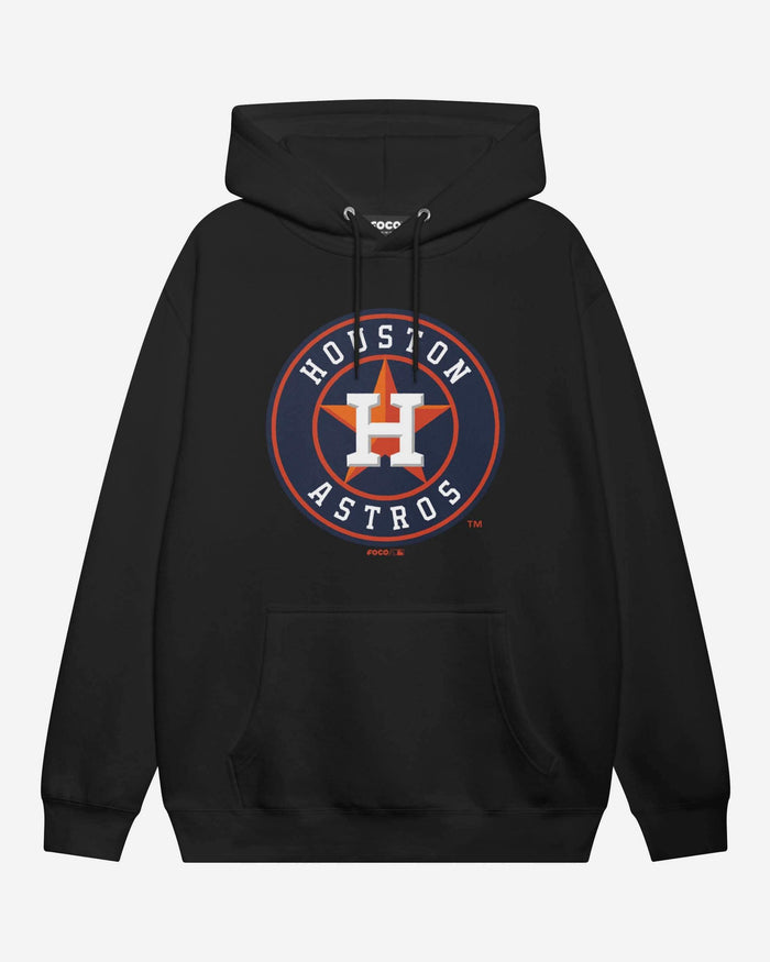 Houston Astros Alternate Logo Hoodie FOCO Black S - FOCO.com