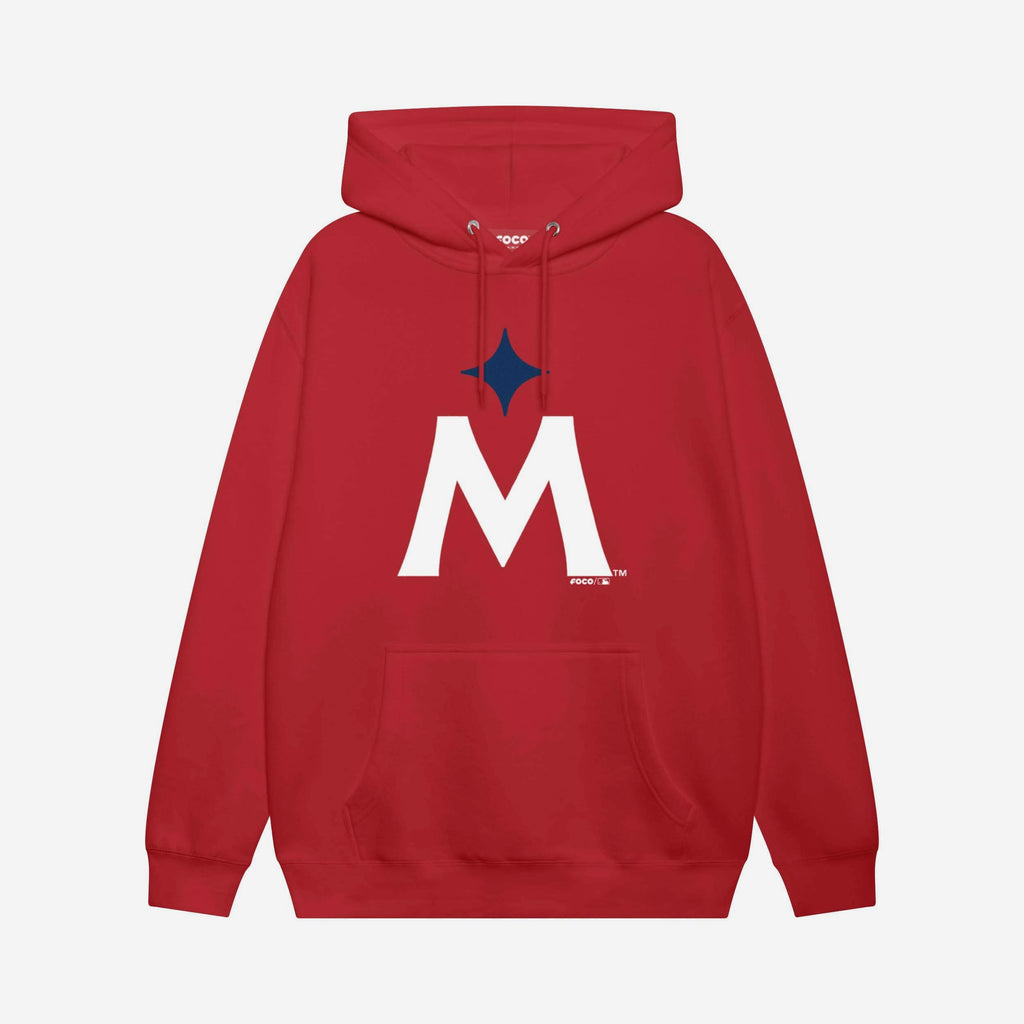 Minnesota Twins Alternate Logo Hoodie FOCO Red S - FOCO.com