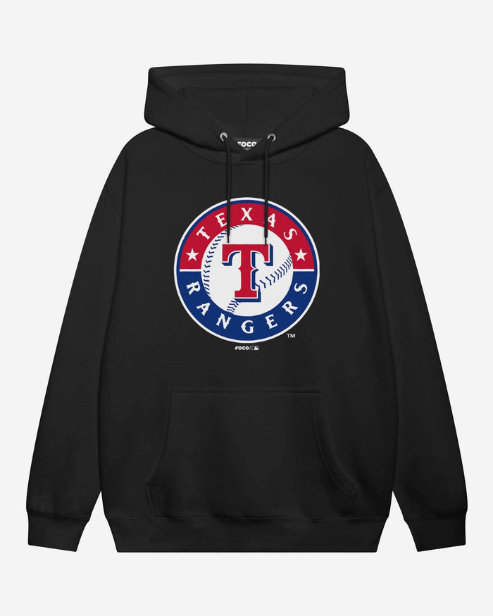 Texas Rangers 2024 Alternate Logo Hoodie FOCO Black S - FOCO.com