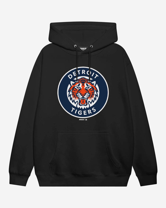 Detroit Tigers Alternate Logo Hoodie FOCO Black S - FOCO.com