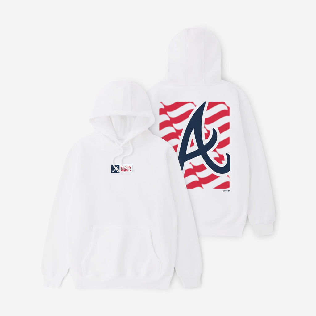 Atlanta Braves American Heritage Hoodie FOCO S - FOCO.com