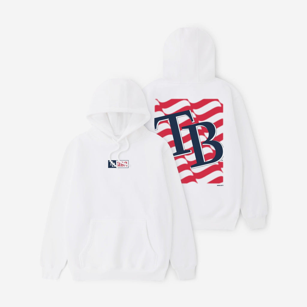 Tampa Bay Rays American Heritage Hoodie FOCO S - FOCO.com