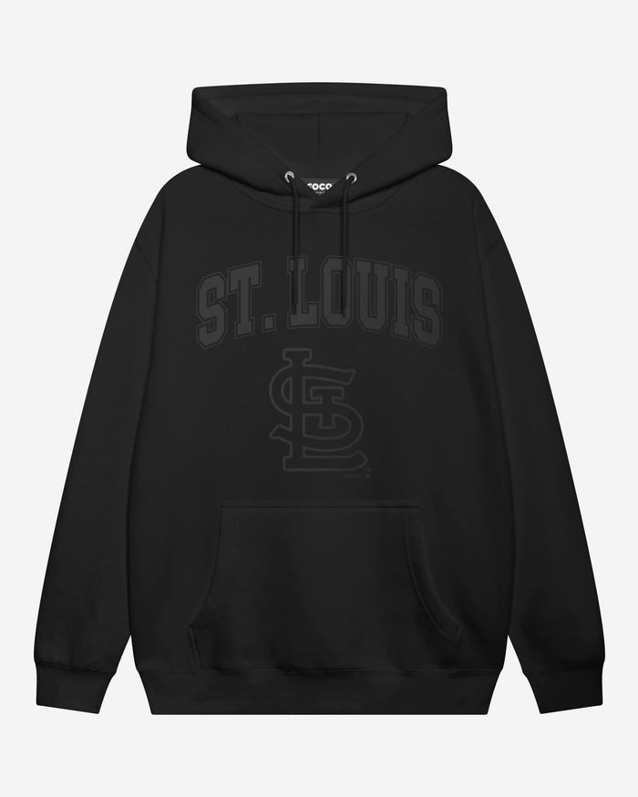St Louis Cardinals Blackout Hoodie FOCO S - FOCO.com