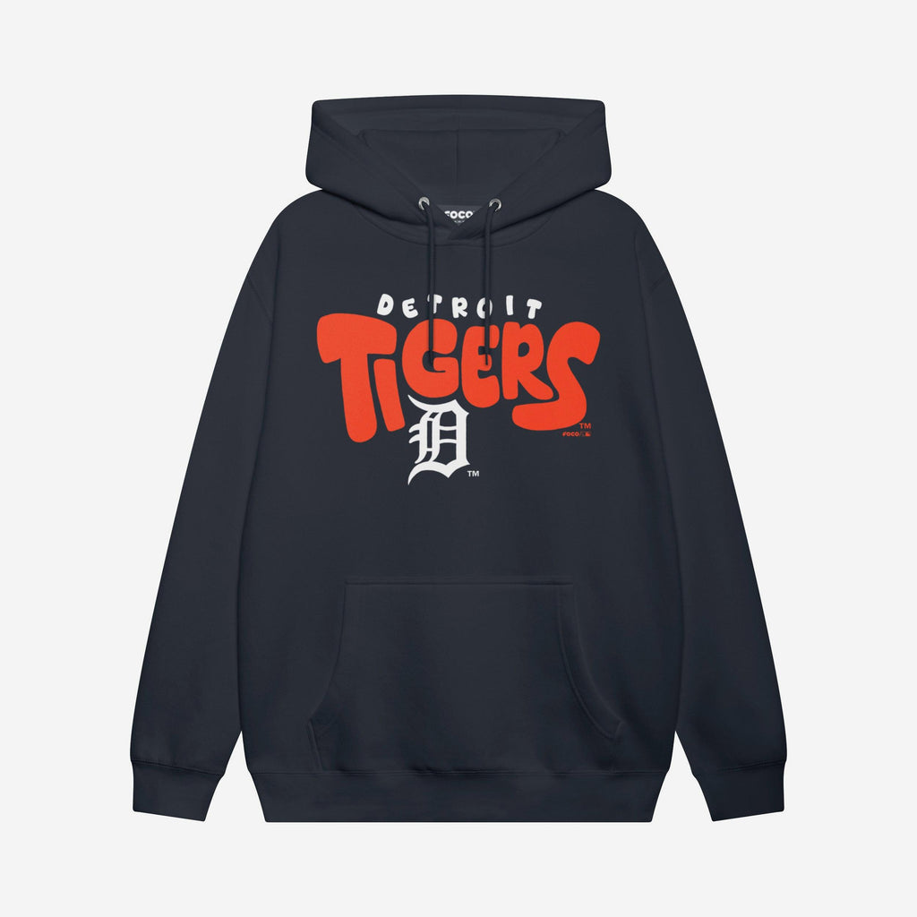 Detroit Tigers Bubble Hoodie FOCO S - FOCO.com