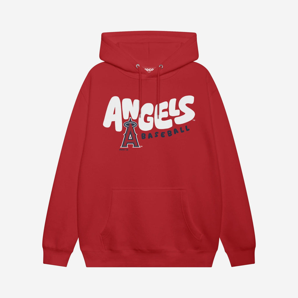 Los Angeles Angels Bubble Hoodie FOCO S - FOCO.com