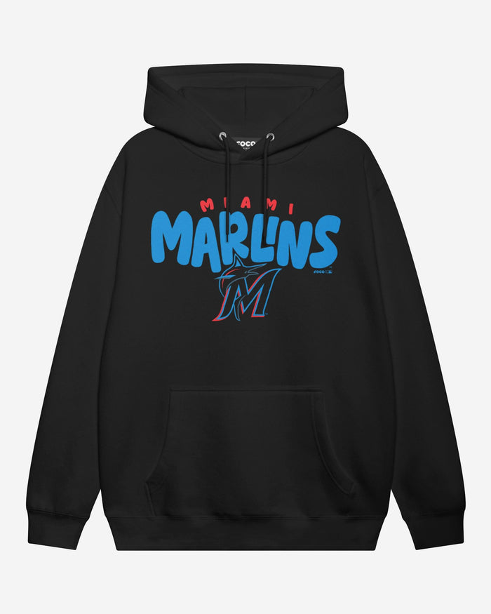 Miami Marlins Bubble Hoodie FOCO S - FOCO.com