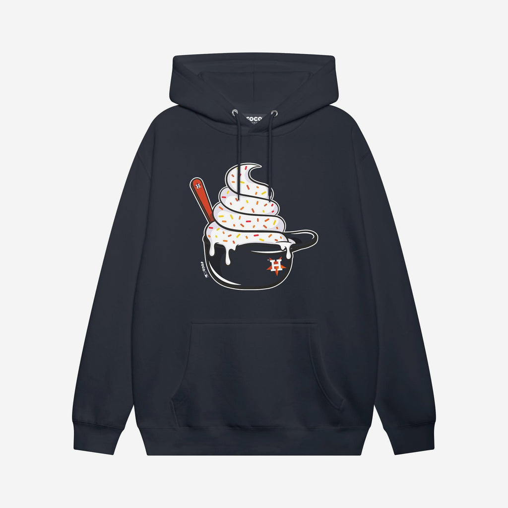 Houston Astros Ice Cream Helmet Hoodie FOCO S - FOCO.com