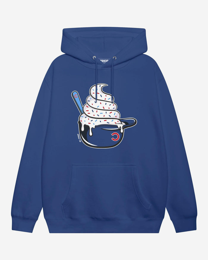 Chicago Cubs Ice Cream Helmet Hoodie FOCO S - FOCO.com