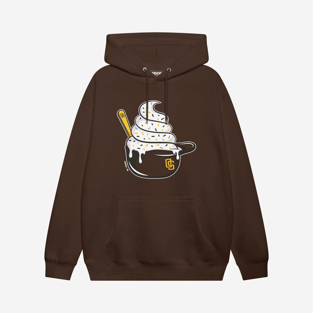 San Diego Padres Ice Cream Helmet Hoodie FOCO S - FOCO.com