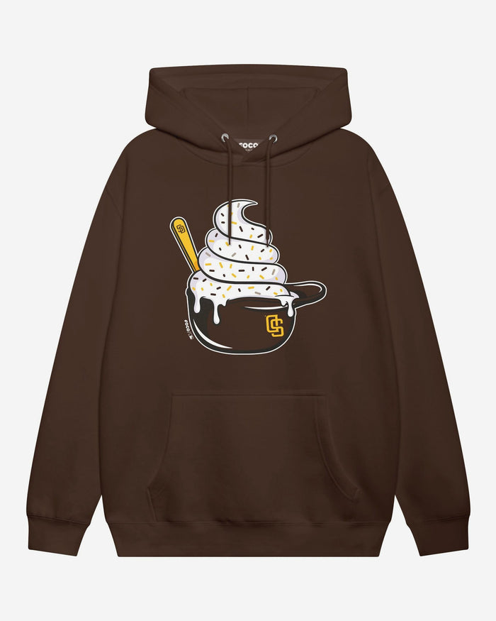 San Diego Padres Ice Cream Helmet Hoodie FOCO S - FOCO.com