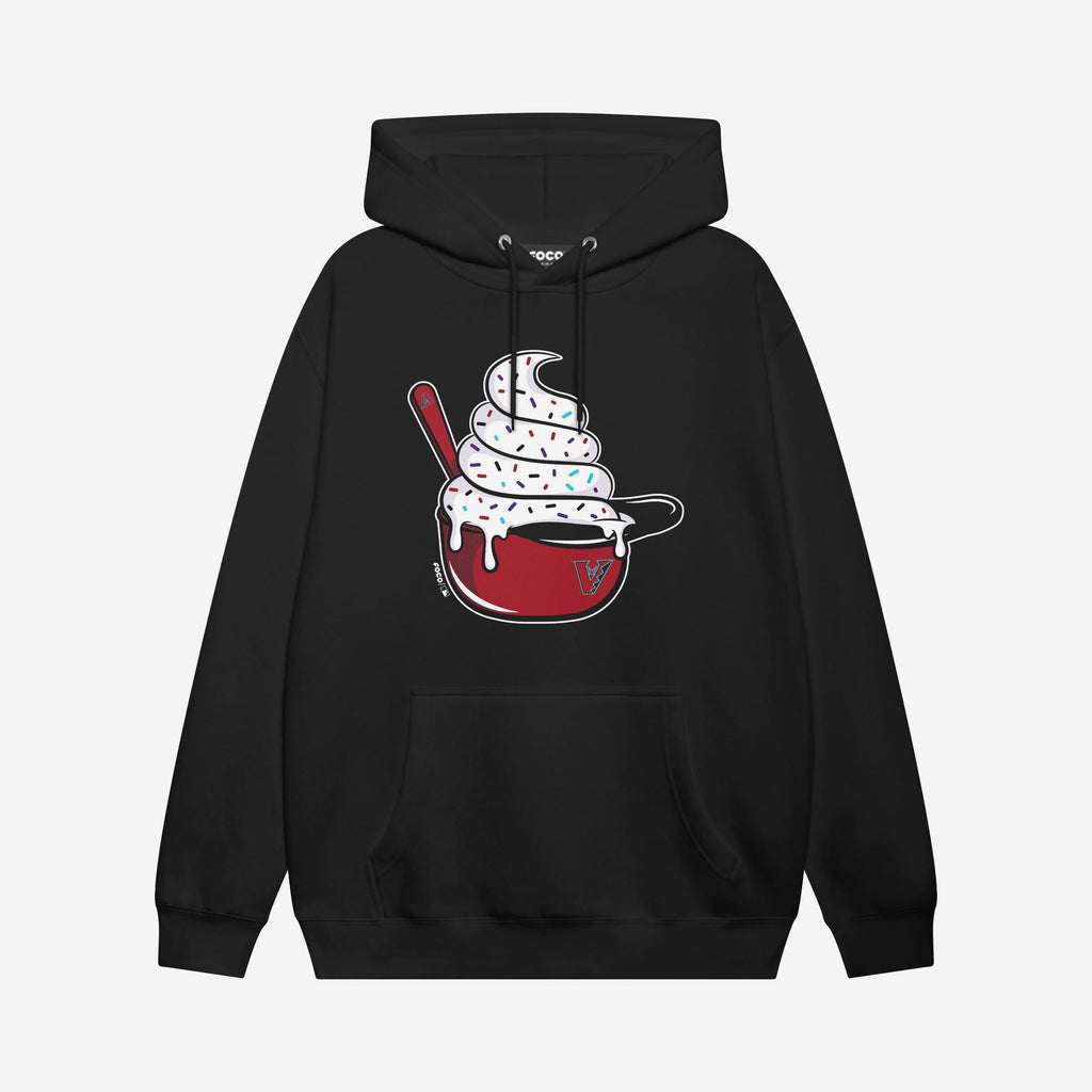 Arizona Diamondbacks Ice Cream Helmet Hoodie FOCO S - FOCO.com