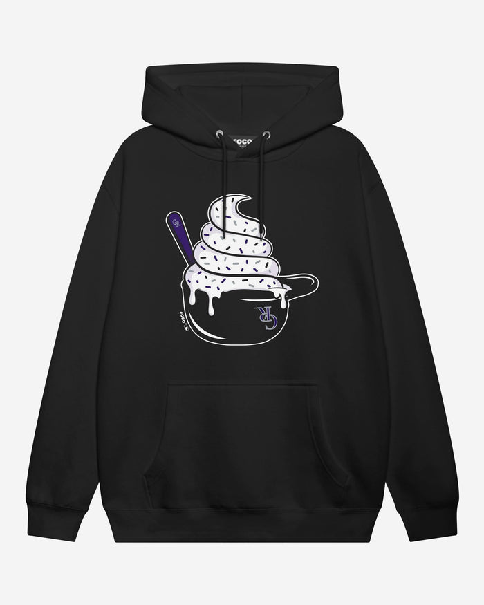 Colorado Rockies Ice Cream Helmet Hoodie FOCO S - FOCO.com