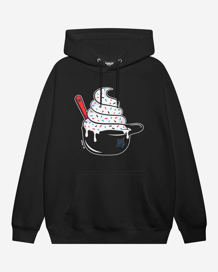 Miami Marlins Ice Cream Helmet Hoodie FOCO S - FOCO.com
