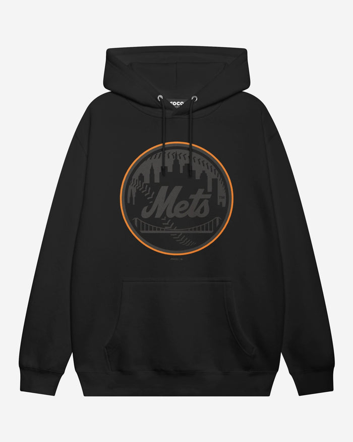 New York Mets Highlight Reel Hoodie FOCO Black/Orange S - FOCO.com