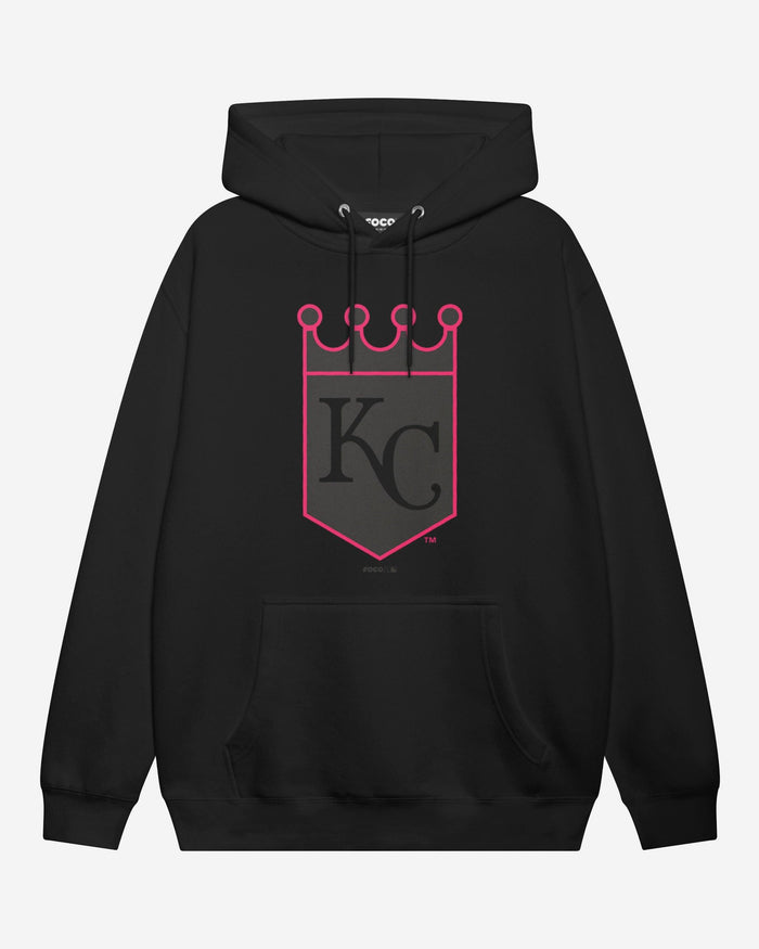 Kansas City Royals Highlight Reel Hoodie FOCO Black/Neon Pink S - FOCO.com