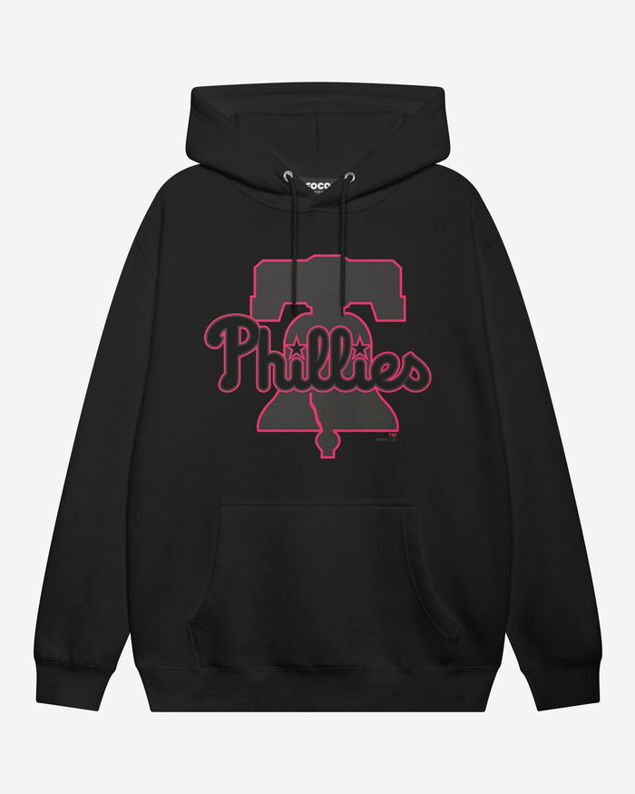 Philadelphia Phillies Highlight Reel Hoodie FOCO Black/Neon Pink S - FOCO.com