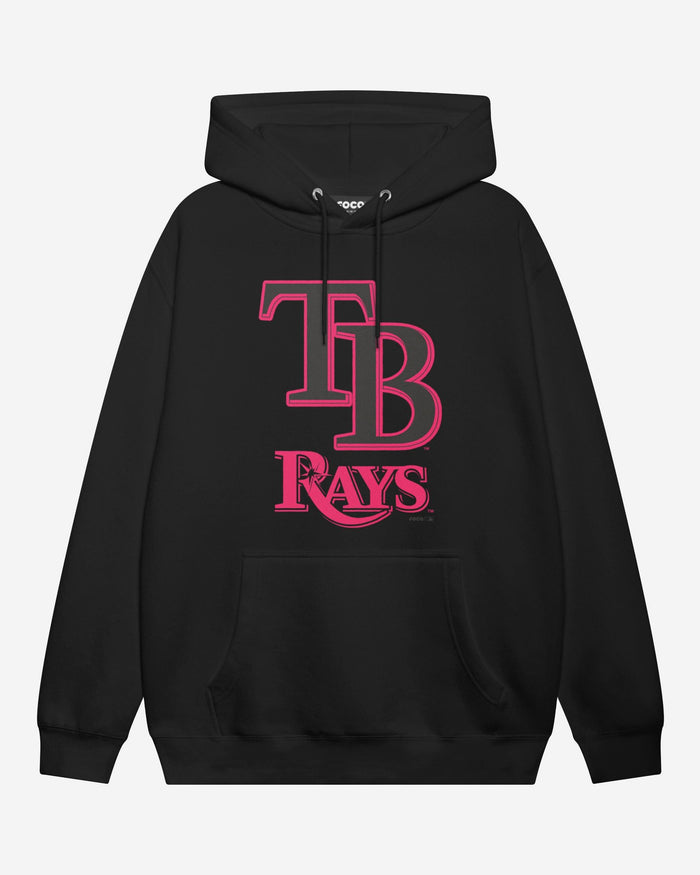 Tampa Bay Rays Highlight Reel Hoodie FOCO Black/Neon Pink S - FOCO.com