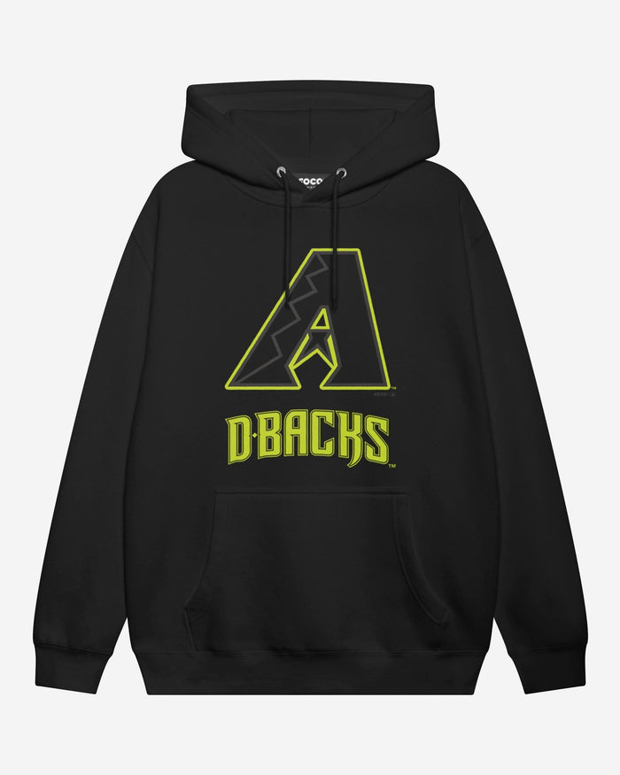 Arizona Diamondbacks Highlight Reel Hoodie FOCO Black/Volt S - FOCO.com