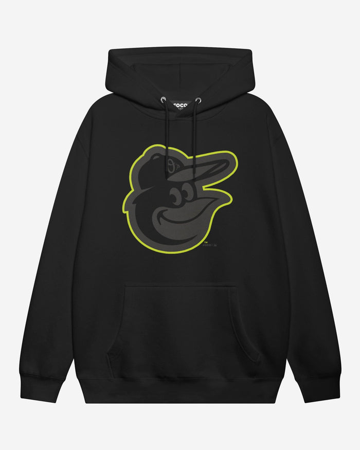 Baltimore Orioles Highlight Reel Hoodie FOCO Black/Volt S - FOCO.com