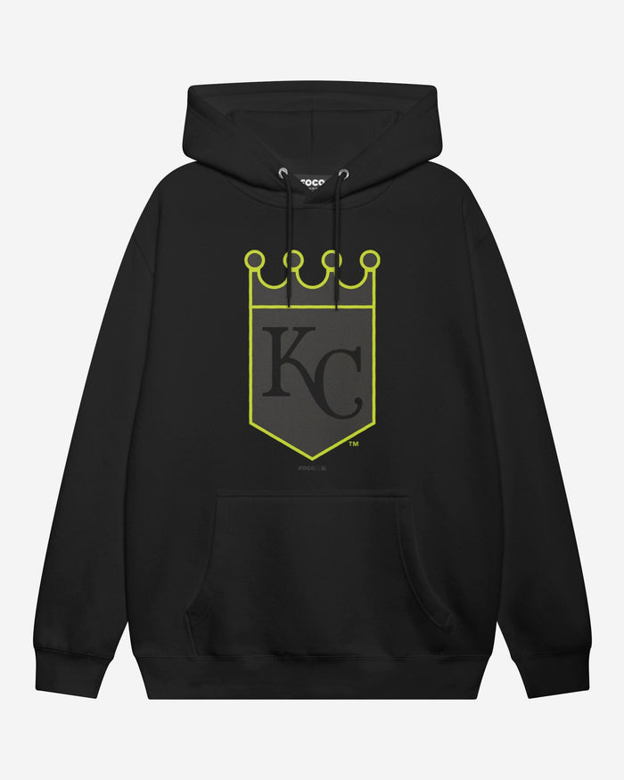 Kansas City Royals Highlight Reel Hoodie FOCO Black/Volt S - FOCO.com